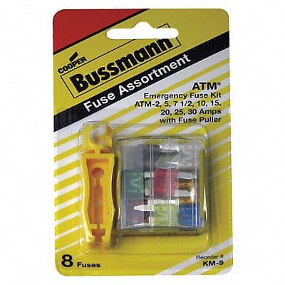 Automotive Blade Fuse Kit 8 ATM Puller