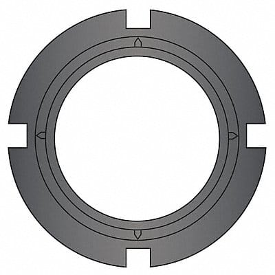 Bearing Locknut 3.527-12x0.698 Steel