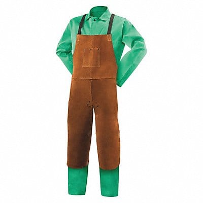 Cowhide Welding Split Leg Bib Apron 42