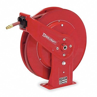 Spring Return Hose Reel 1/4 MNPT 50 ft