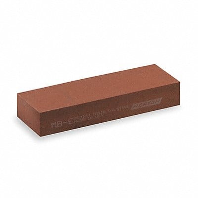 Sharpening File Sq A/O Orange/Brown Med