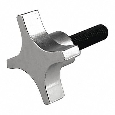 Alum Clamp Knob Stud 3/8-16