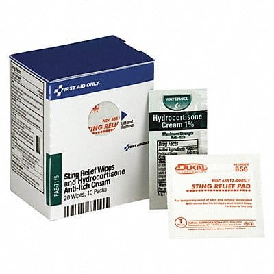 Sting Relief Wipes Hydrocortisone Cream