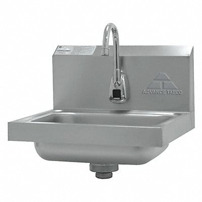 Hands-Free Hand Wash Sink 14x10x5