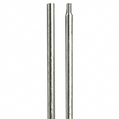 Aluminum Rod 12-24 Male-Female Thd 2 ft.