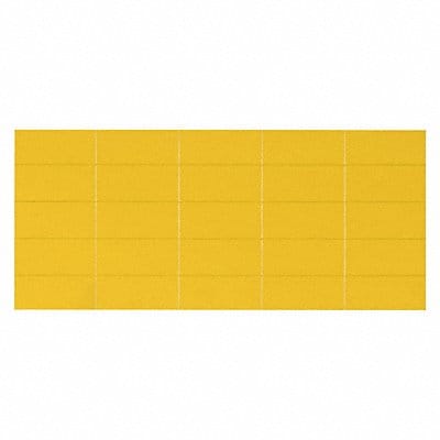 Magnetic Tape Strips 7/8 x2 Yellow PK25