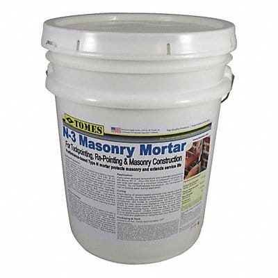 Masonry Mortar 50 lb Pail Gray