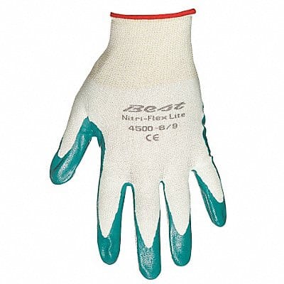 D1517 Coated Gloves Green 8