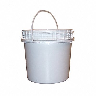 Pail Polyethylene White Open Head