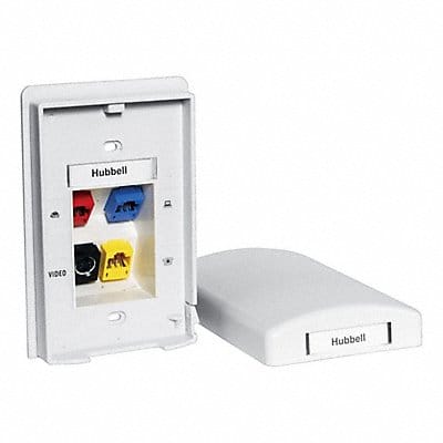 Wall Plate 4port 1gang