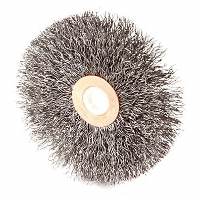 Crimped Wire Wheel Brush Arbor 3 In.