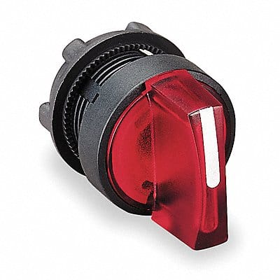 Illum Selector Switch 2 Pos 22mm Red