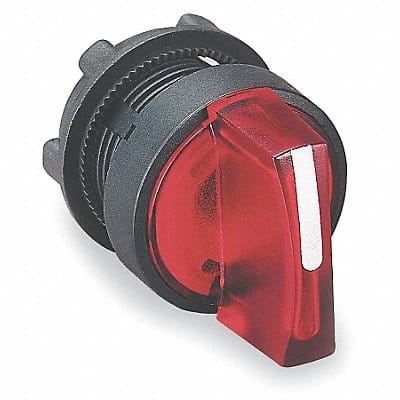 Selector Switch 2 Pos Lever Red