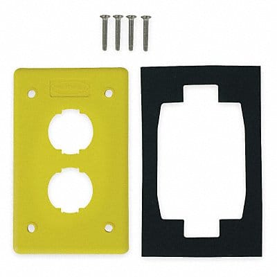 Wall Plate 2port 1gang