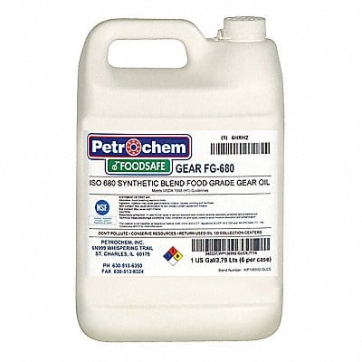 Food Grade SemiSyn Gear Oil ISO 680