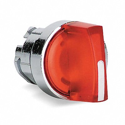 Illum Selector Switch 2 Pos 22mm Red