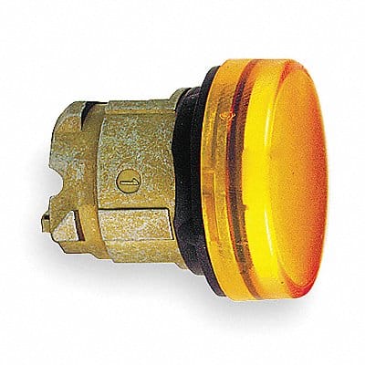 Pilot Light Head Yellow 22mm Incan