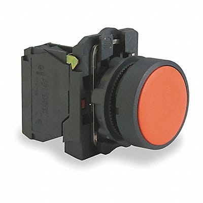 H7076 Non-Illuminated Push Button Plastic Red