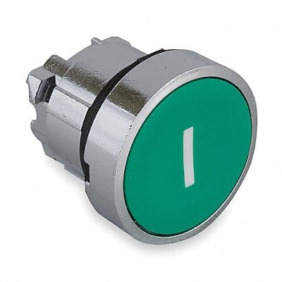 Non-Illum Push Button Operator Green