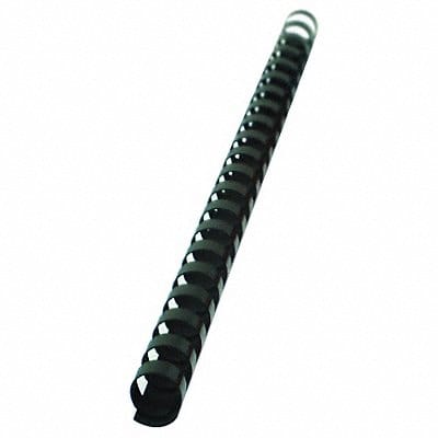 Binding Spines Comb 1/4in Black PK100