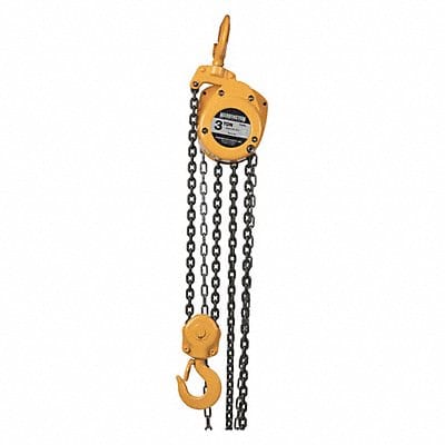 Manual Chain Hoist 6000 lb Lift 15 ft.