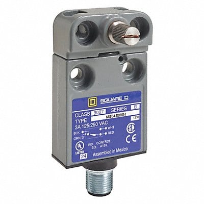 Miniature Limit Switch 240VAC/28VDC