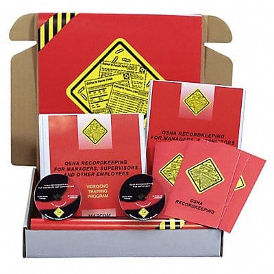 SafetyTrainingKit DVD OSHARecordkeeping