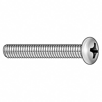 MS M4-0.70 Zinc Plated 42.25mm 25PK