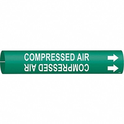 Pipe Marker Compressed Air 2 13/16in H