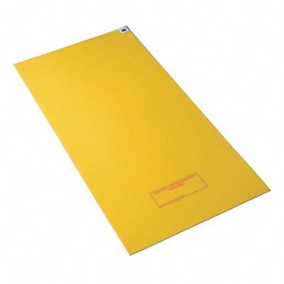 D3953 Tacky Mat Yellow 26 x 45 In PK4