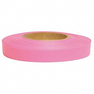 Flagging Tape Pink Glo 150ft x 1/2 In