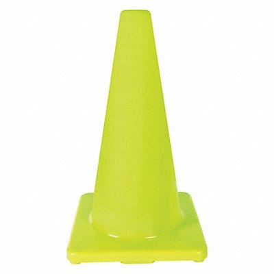 Traffic Cone 18 In.Fluorescent Lime