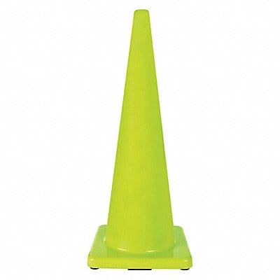 Traffic Cone 36 In.Fluorescent Lime