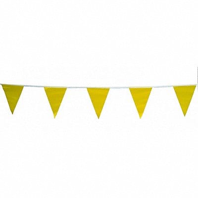 Pennants Vinyl Yellow 60 ft.