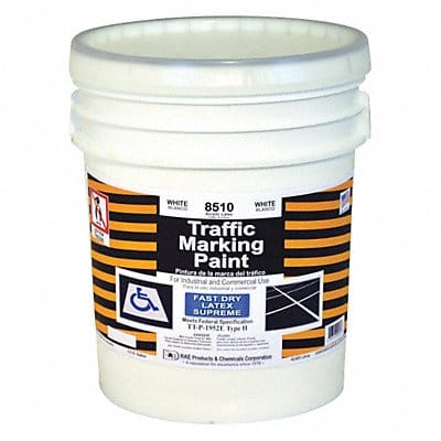 Traffic Zone Marking Paint 5 gal White