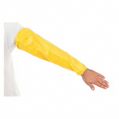 Sleeves 18 in L Yellow PK200