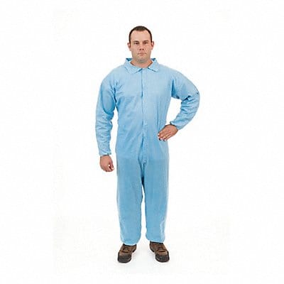 Disposable Coverall Blue XL PK25