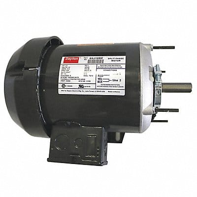 GP Motor 1/3 HP 1 725 RPM 115V AC 56