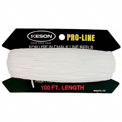 Chalk Line White 100 ft For 6XGL1