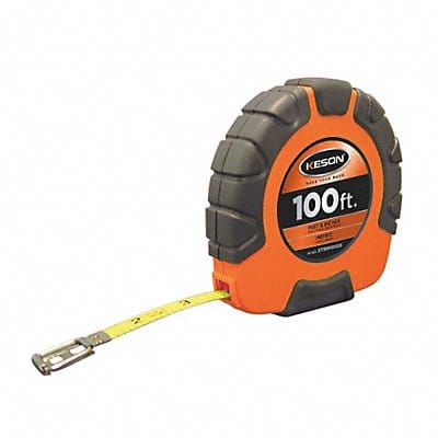 Tape Measure 3/8 In x 100 ft/30m Orange