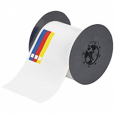 RTK Label Red/Yellow/Blue/White 6 In.