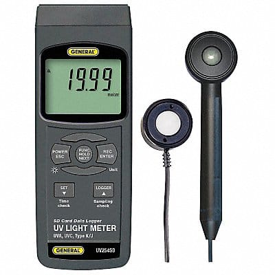 UVA  UVC Meter w/Datalogging SD Card