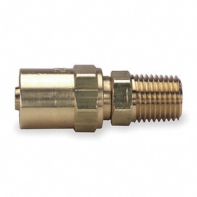 Hydraulic Hose Fitting Brass 1/4 (M)NPT