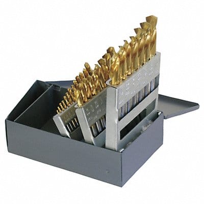 Screw Machine Drill Bit Set 29pc HSS