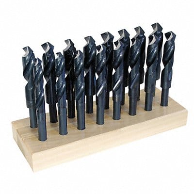 Reduced Shank Drill Set 16pc HSS