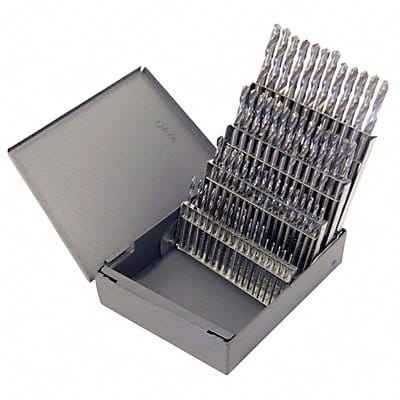 Screw Machine Drill Bit Set 60pc HSS