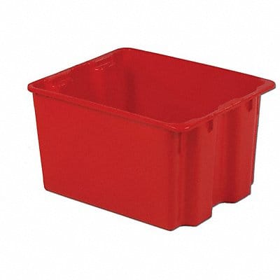 Stk and Nest Ctr Red Solid Polyethylene