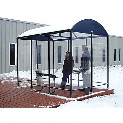 Frstndng Smkng Shelter 42x95x124in Domed