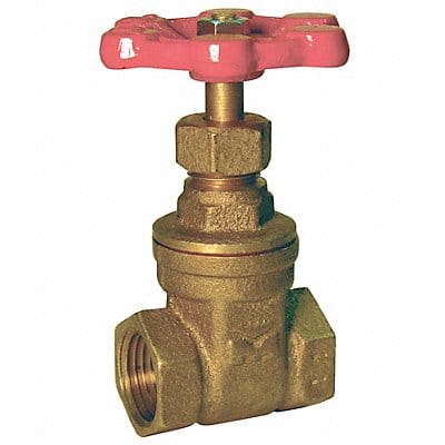 Gate Valve Brass 3/8 In Brass