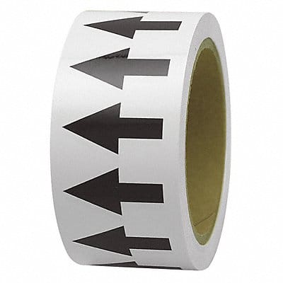 D4935 Arrow Tape White 4in W 108ft Roll L